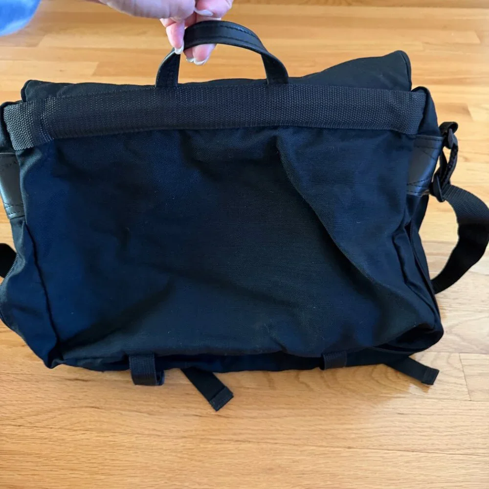 Eddie Bauer Black Messenger Bag